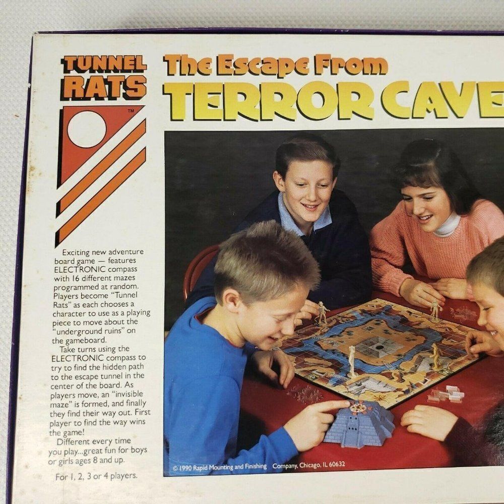 Vintage Cadaco 1990 The Escape From Terror Cave Working No Comic Book Included - Picture 8 of 8
